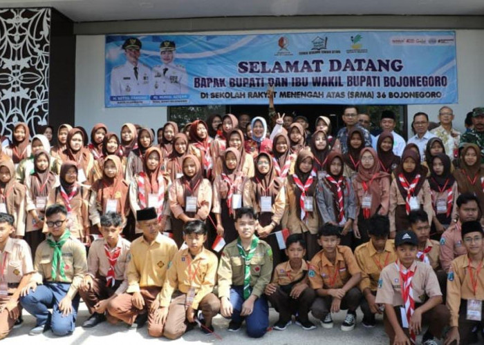 Wakil Bupati Nurul Azizah Hadiri Pembukaan MPLS Sekolah Rakyat di Bojonegoro 