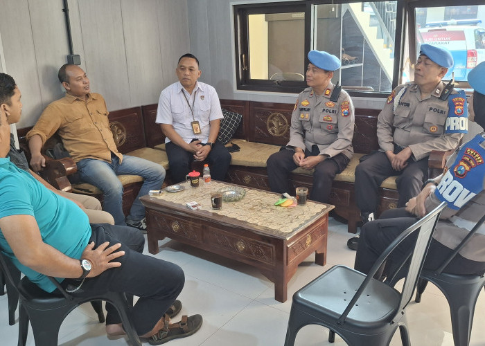 Jelang HUT ke-24, Propam Polres Malang Kunjungi Media Center untuk Perkuat Sinergi