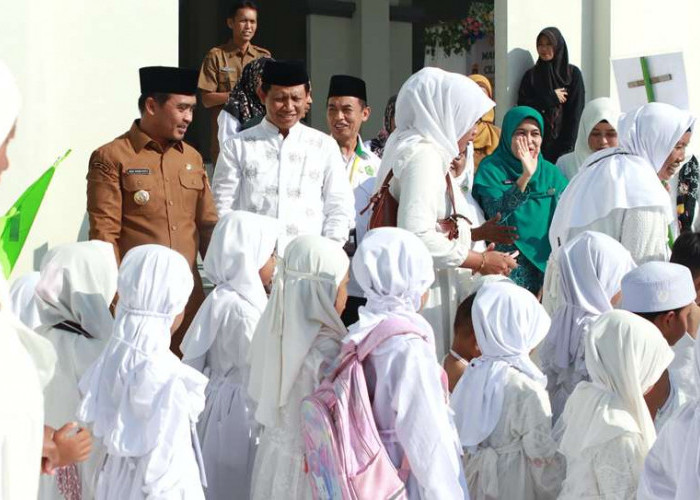 Ribuan Anak PAUD di Pasuruan Meriahkan Gebyar Manasik Haji Cilik di Masjid Khas Krampyangan