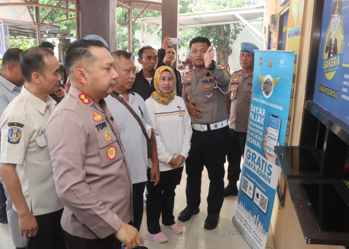Polres Pasuruan Launching Samsat Smart Thru, Pelayanan Cetak Pelat 5 Tahunan hanya 10 Menit Kelar