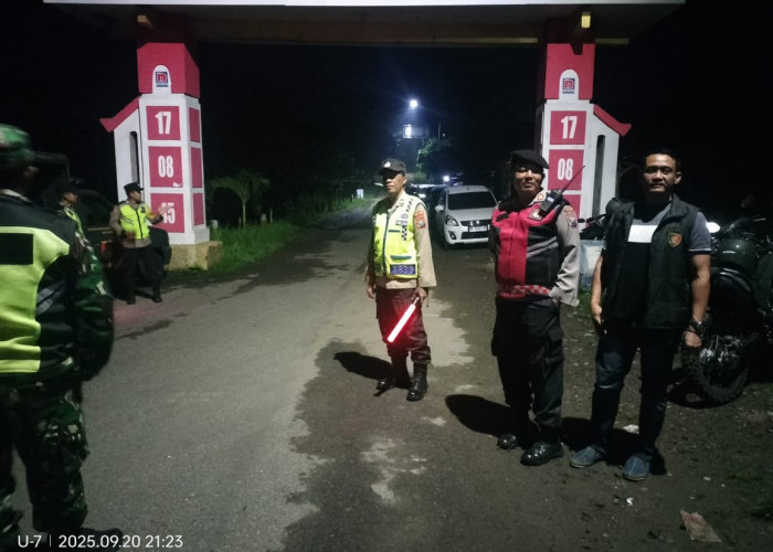 Ciptakan Harkamtibmas Kondusif, Polres Blitar Gelar Patroli dan Razia