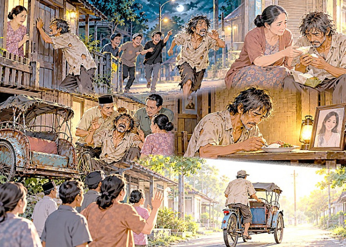 Becak Tua dan Cinta yang Tak Kembali (4): Jangkar Kesedihan dan Keikhlasan yang Pahit