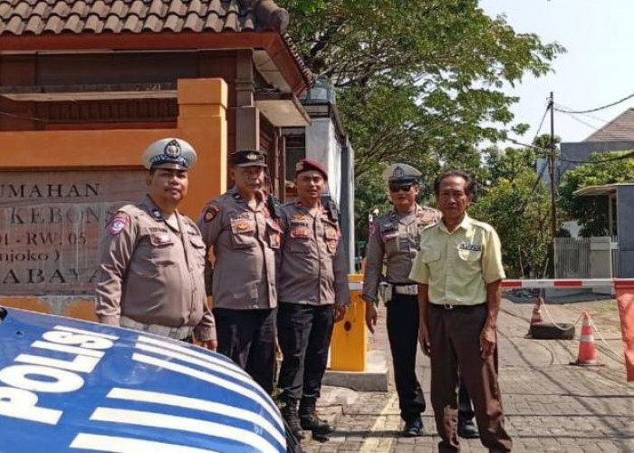 Polsek Gayungan Gencarkan Patroli di Pemukiman Surabaya, Cegah 3C dan Balap Liar