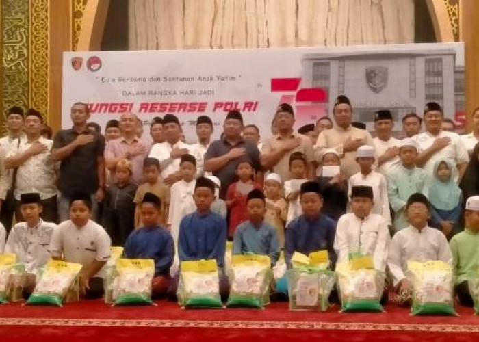 Didoakan Anak Yatim saat HUT Reserse, Kapolres Pasuruan: Spiritual Perkuat Mental