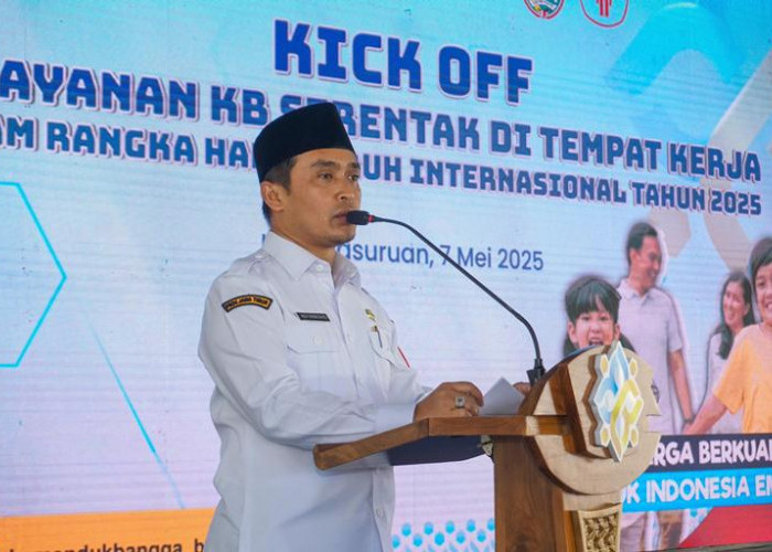 Kota Pasuruan Jadi Lokasi Kickoff Pelayanan KB Serentak