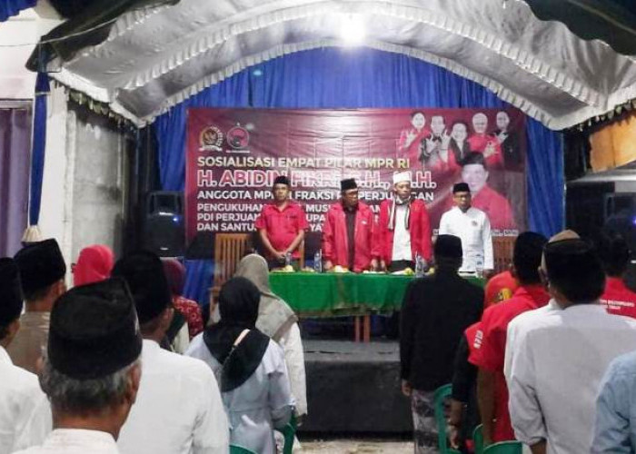 Sosialisasi Empat Pilar MPR RI Bersama Baitul Muslimin Bojonegoro Digelar di Kantor DPC PDI-P