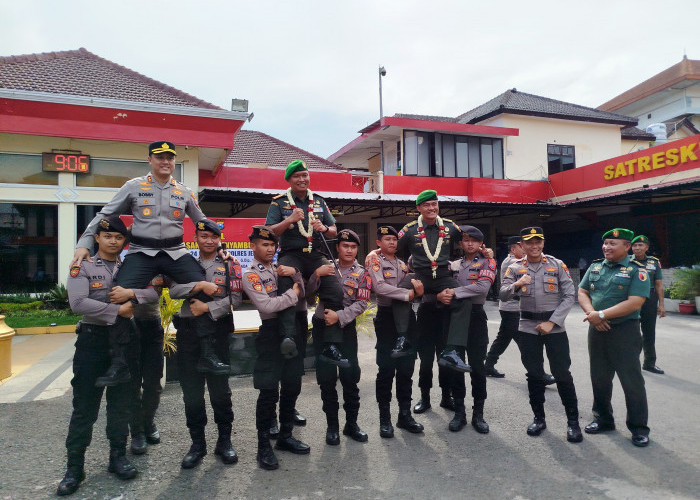 Sinergi Tanpa Batas, Kapolres Jember Sambut Hangat Kedatangan Dandim 0824 yang Baru