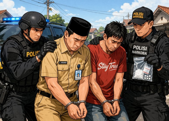 Polda Jatim Amankan 2 Pengguna Sabu Asal Lumajang, Satu di Antaranya Kepala Desa