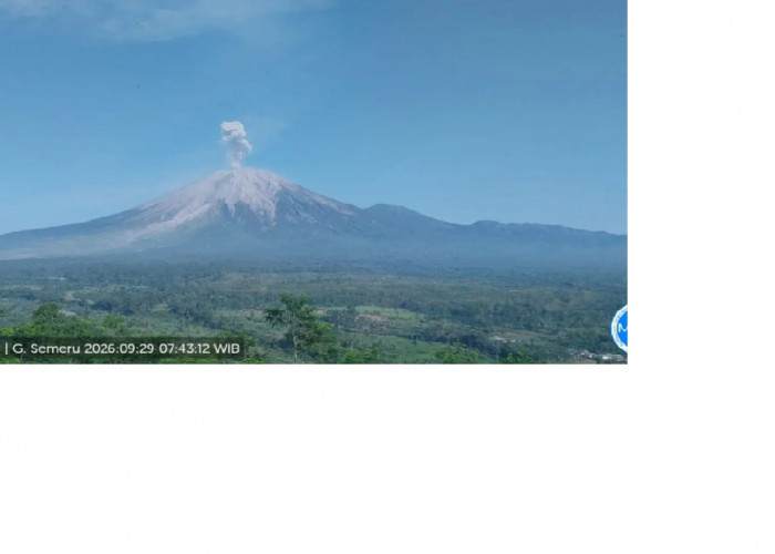 BPBD Lumajang Imbau Warga Tak Panik Dengar Dentuman Gunung Semeru