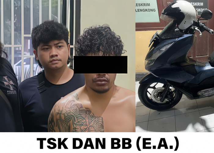 Kurang dari 24 Jam, Polres Nganjuk Bekuk Terduga Pelaku Curanmor di Gondang