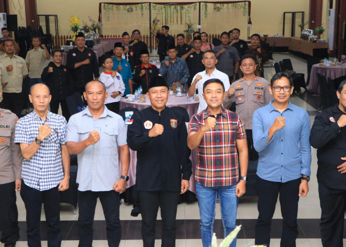 Sarasehan Perguruan Silat Jelang Suro, Kapolres Ajak Wujudkan Ngawi Aman dan Kondusif