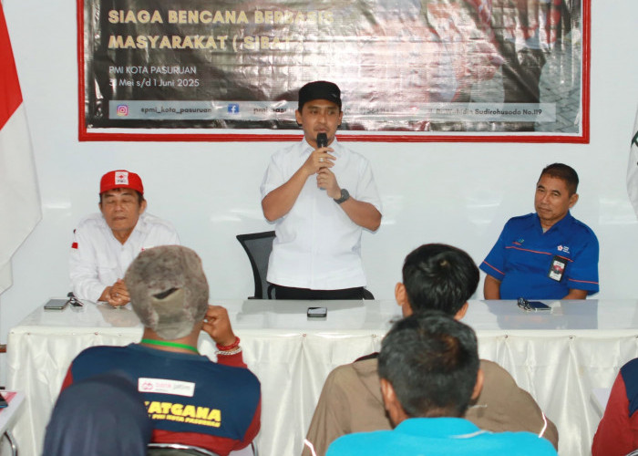Orientasi Relawan Sibat, Wali Kota Pasuruan Tekankan Pentingnya Kesiapsiagaan Bencana