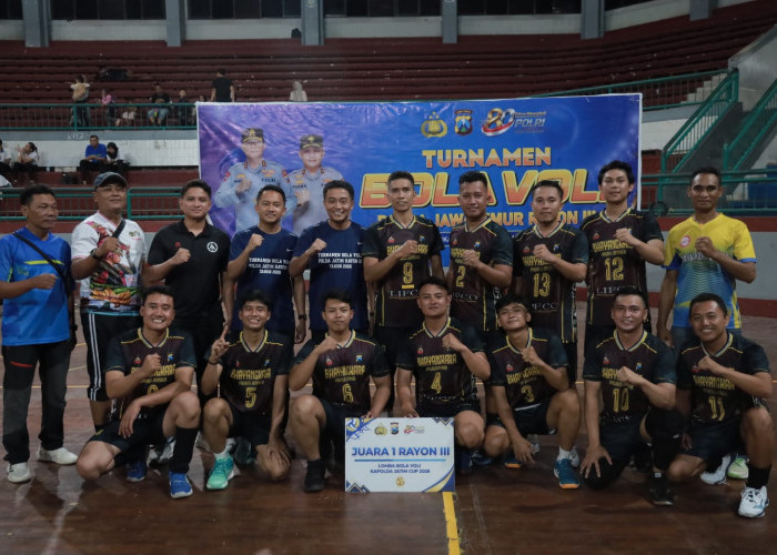 Juara Rayon III Bola Voli Kapolda Cup, Tim Putra Jember dan Bhayangkari Banyuwangi Siap Tempur di Surabaya