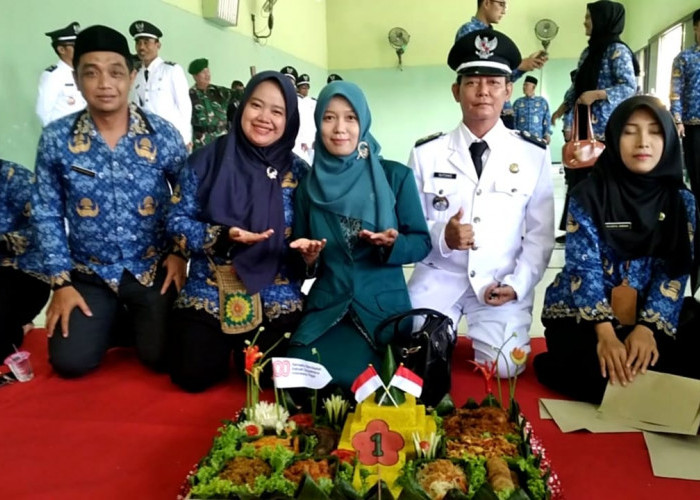Desa Singkalan Juara 1  Lomba Tumpeng