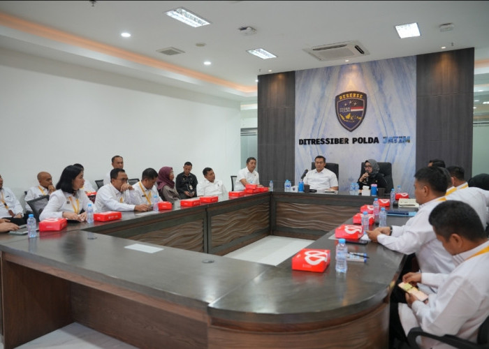 Peserta PKN II Angkatan XXIX Dalami Penanganan Kejahatan Siber di Polda Jatim