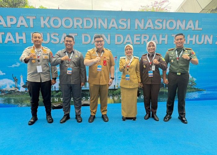Kapolres Kediri dan Forkopimda Hadiri Rakornas Pemerintah Pusat dan Daerah 2026