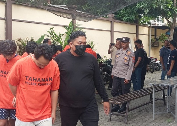 Belasan Pemuda Rungkut Lor Jadi Sindikat Curanmor, Dorong Hasil Curian ke Tukang Kunci