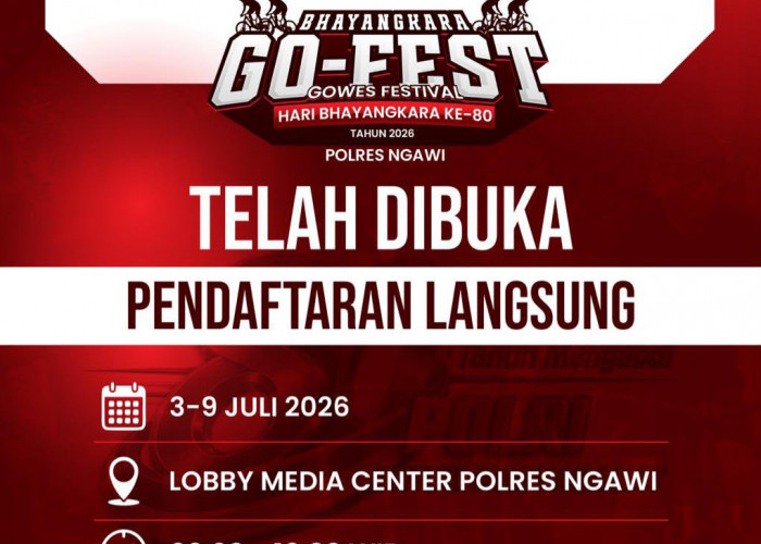 Bhayangkara Go-Fest 2026 Siap Semarakkan Hari Bhayangkara ke-80 di Ngawi 