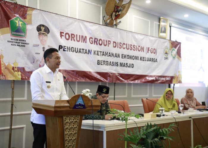 Pj Wali Kota Malang Dorong Peran Masjid Ciptakan Ketahanan Ekonomi Keluarga