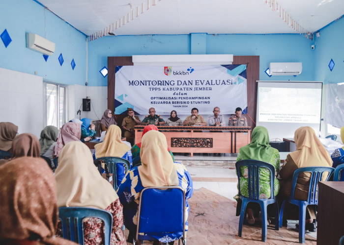 Pemkab Jember Genjot Penurunan Stunting, Monev TPPS Jadi Kunci Penguatan Edukasi di Tingkat Desa