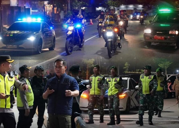 Ciptakan Kamtibmas Kondusif Jelang Ramadan, Polres Bojonegoro Terjunkan Personel Patroli Skala Besar