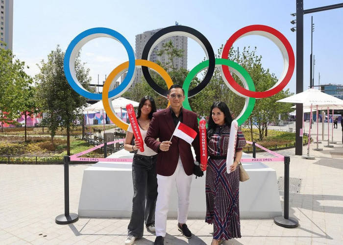 Saksikan Langsung Olimpiade Paris, Menteri AHY Doakan Atlet Indonesia Torehkan Prestasi