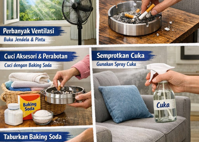 Tips Hilangkan Bau Rokok di Rumah, Ini Cara Mudah yang Bisa Dicoba