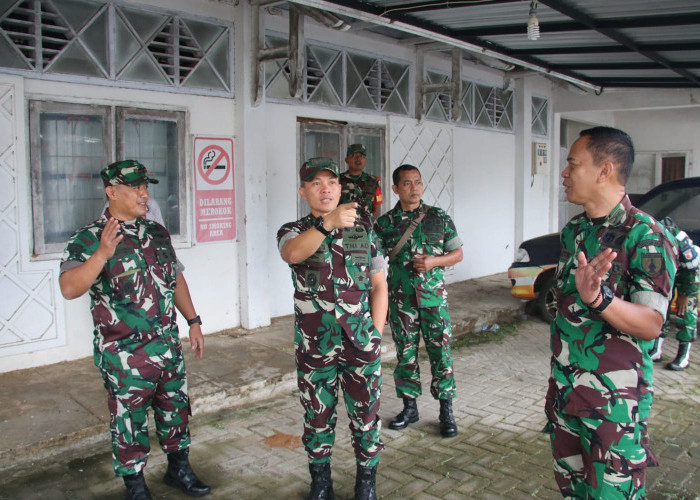 Asrendam V/Brawijaya Tinjau Lokasi Rencana Pembangunan Yon TP di Sumenep