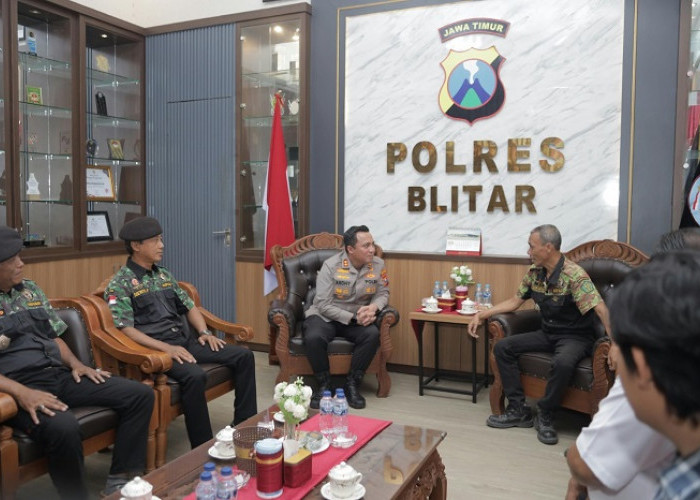 Kapolres Blitar Audiensi dengan HIPAKAD, Perkuat Sinergi Jaga Kamtibmas