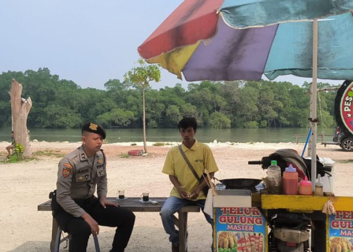 Jaga Kamtibmas Jantung Kota, Patroli Akhir Pekan Satsamapta Polres Bangkalan Sisir Kawasan Rawan Aksi 3C