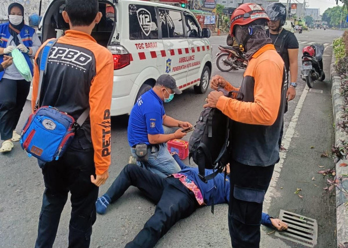 Kecelakaan Maut di Jalan Donowati Surabaya, Seorang Pemotor Asal Bubutan Tewas di Lokasi