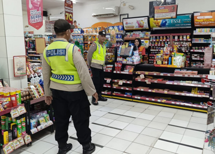 Perkuat Harkamtibmas, Polsek Kwadungan Gelar Patroli Cegah 3C di Ngawi