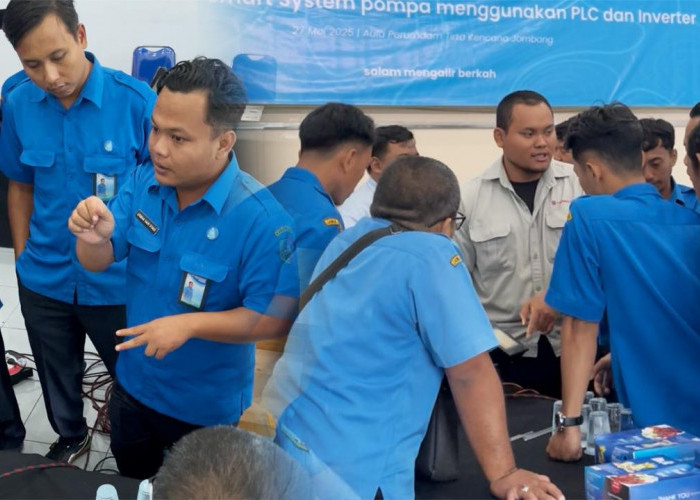 Perumdam Tirta Kencana Gelar Pelatihan Smart System Pompa Berbasis PLC dan Inverter