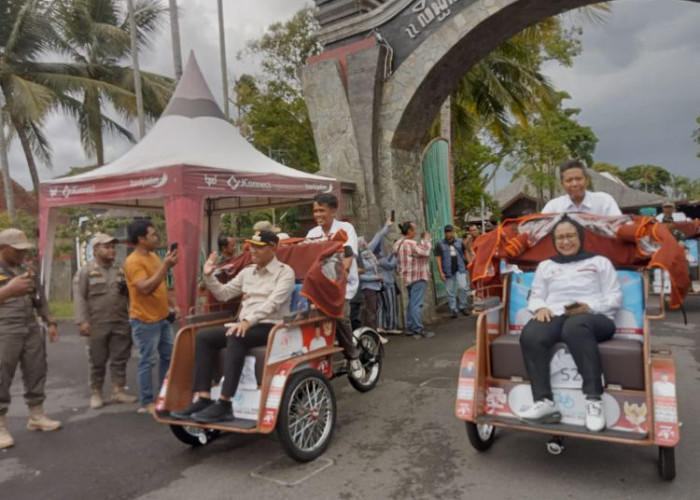 200 Pengayuh Becak Tulungagung Sumringah Dapat Becak Listrik Amanah Presiden Prabowo