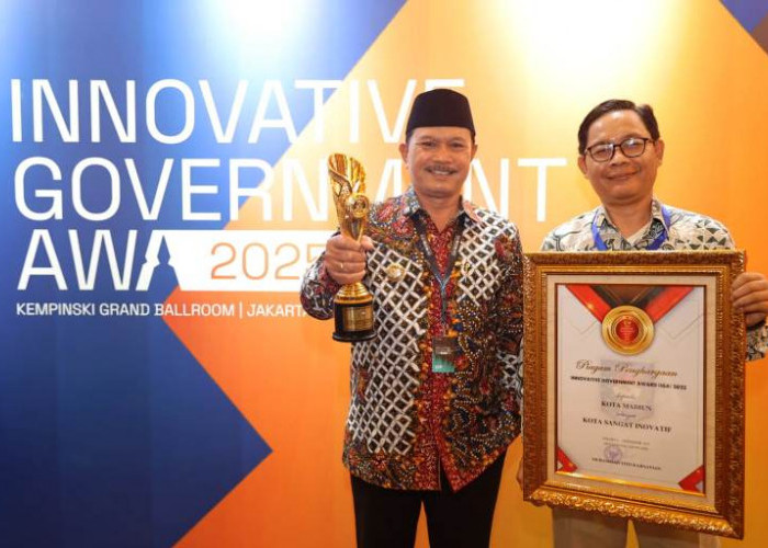 Kota Madiun Sabet Predikat Kota Sangat Inovatif di IGA 2025, Maidi: Kalau Tidak Kreatif, Kita Akan Tertinggal