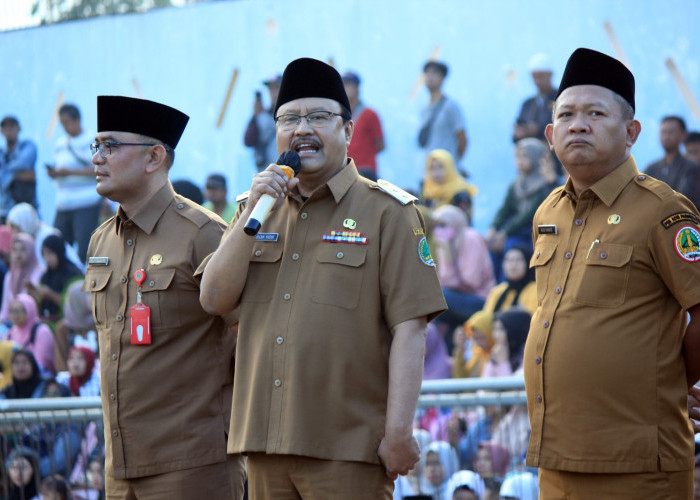 Gus Ipul Apel Bersama Siswa SD dan SMP, Sampaikan Empat Pesan Penting