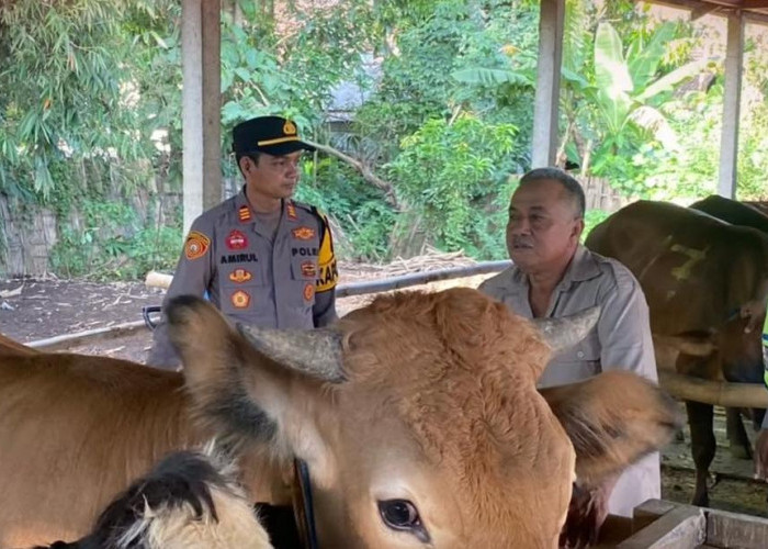 Polsek Gayam Tingkatkan Patroli Dialogis Jelang IdulAdha, Antisipasi Pencurian Hewan Ternak