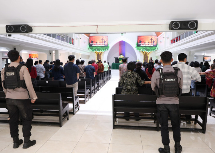 Polres Gresik Sapa Jemaat dan Perkuat Silaturahmi