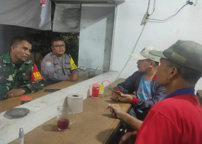 Polsek Rungkut Bersama TNI dan Warga Laksanakan Patroli Kewilayahan, Pastikan Kamtibmas Aman dan Kondusif