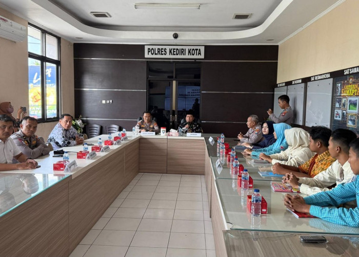 Polres Kediri Kota Gelar Pembekalan Pelajar Duta Kamtibmas