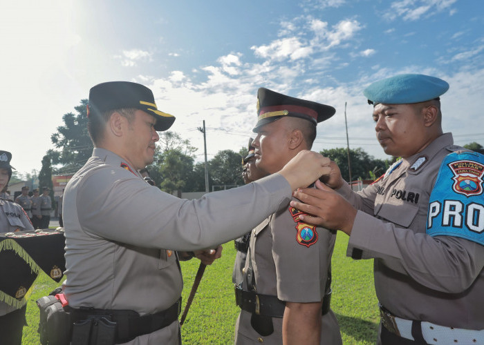 Polres Blitar Sertijab Sejumlah Perwira, Tegaskan Komitmen Peningkatan Kinerja dan Pelayanan Publik