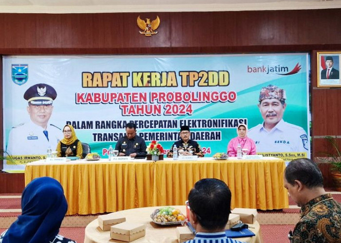 Pemkab Probolinggo Gelar Raker Tim Percepatan dan Perluasan Digitalisasi Daerah Tahun 2024