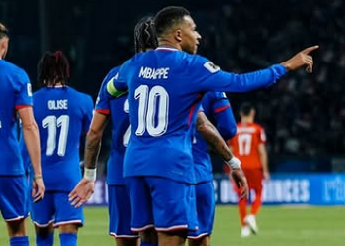 Mbappe Bersinar, Prancis Tundukkan Azerbaijan 3-0