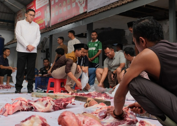 Ribuan Warga Binaan Lapas Malang Makan Sate dan Gule Bersama Saat Iduladha