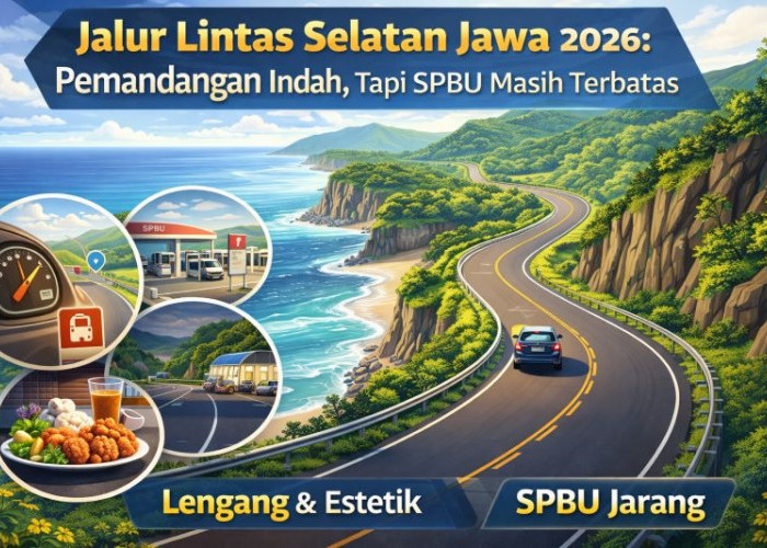 Review Jalur Lintas Selatan Jawa 2026: Pemandangan Indah, Tapi SPBU Masih Terbatas