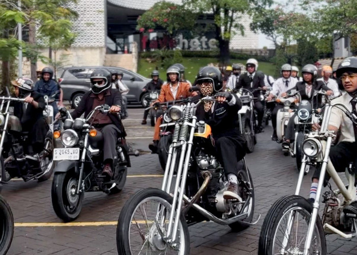 Gandeng Night Teror dan Manasi Ride, favehotel Sidoarjo Jadi Titik Start Komunitas Motor Kustom