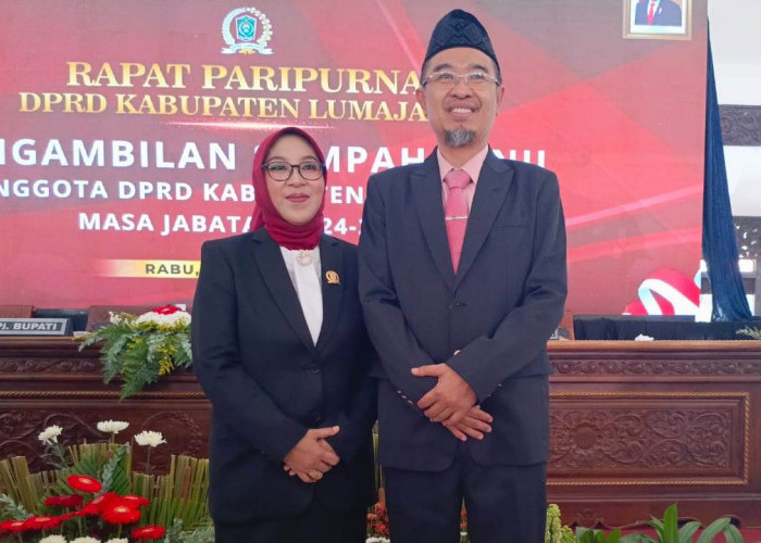 Hj Heri Nani Hariyati Dilantik sebagai Anggota DPRD Lumajang Periode 2024-2029