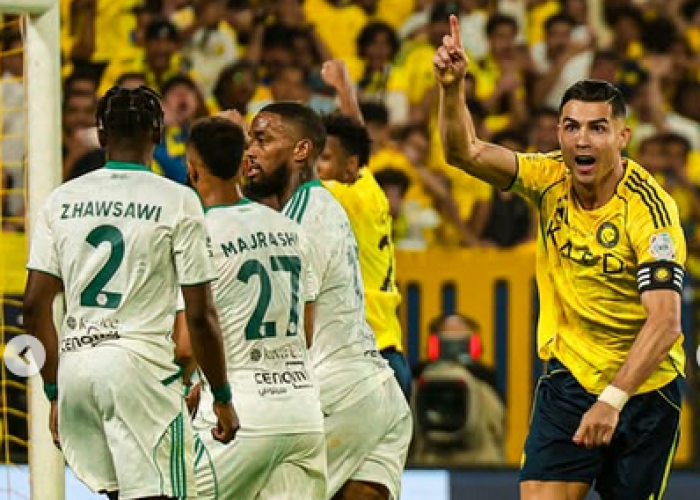 Ronaldo Menggila! Al Nassr Bungkam Al Ahli 2-0, Makin Dekat Gelar Juara