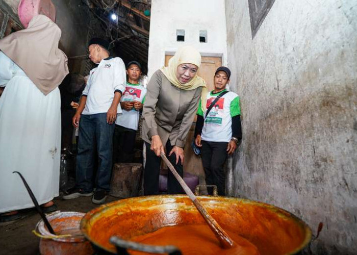 Sambangi Rumah Industri Gula Merah Lumajang, Khofifah Siap Fasilitasi Replanting Kelapa Hibrida