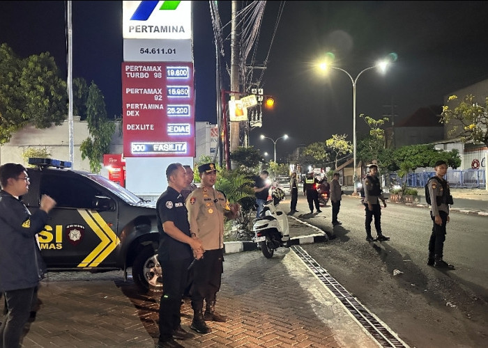 Polres Gresik Pastikan Stok BBM di Sejumlah SPBU Aman